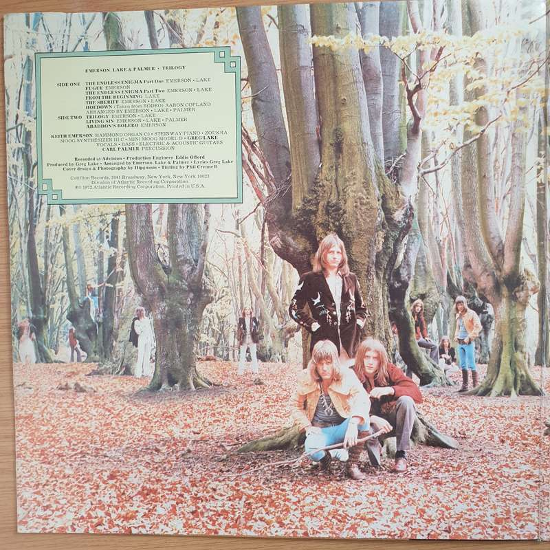 Emerson, Lake & Palmer - Trilogy - Vinyl LP Record  (VG+)