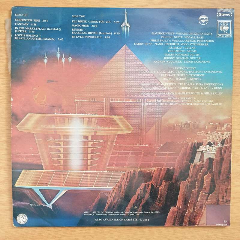 Earth, Wind & Fire  All 'N All - Vinyl LP Record - Very-Good+ Quality (VG+) (verygoodplus)