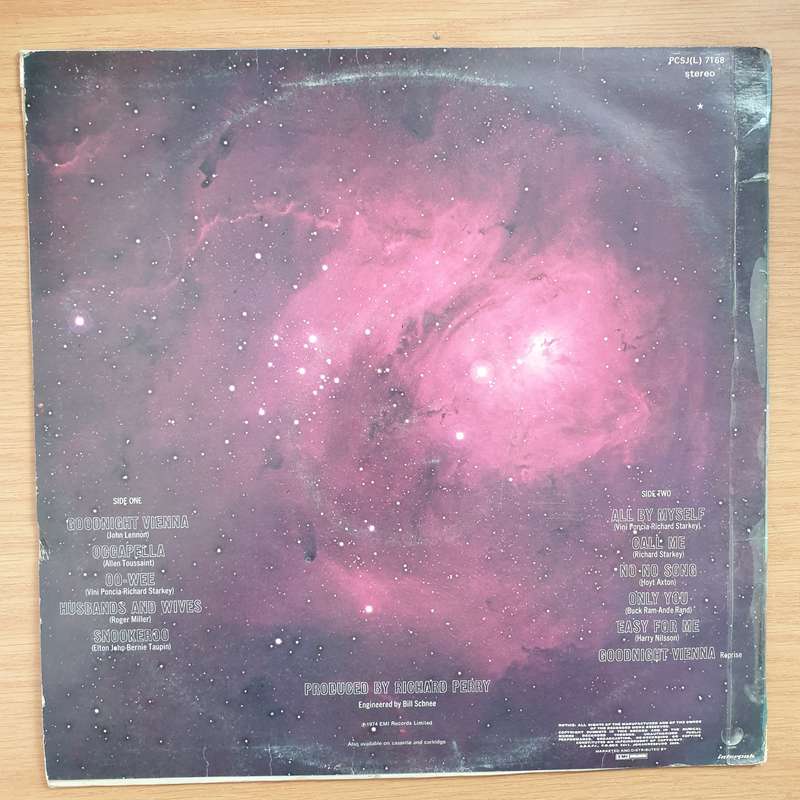 Ringo Starr  Goodnight Vienna - Vinyl LP Record - Very-Good+ Quality (VG+) (verygoodplus)