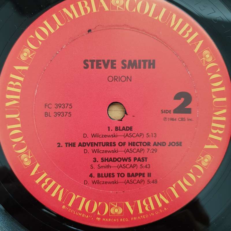 Steve Smith - Vital Information  Orion (Promotional US Pressing) - Vinyl LP Record - Very-Good...