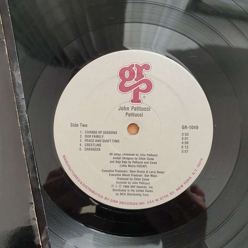 John Patitucci  John Patitucci - Vinyl LP Record - Very-Good+ Quality (VG+) (verygoodplus)