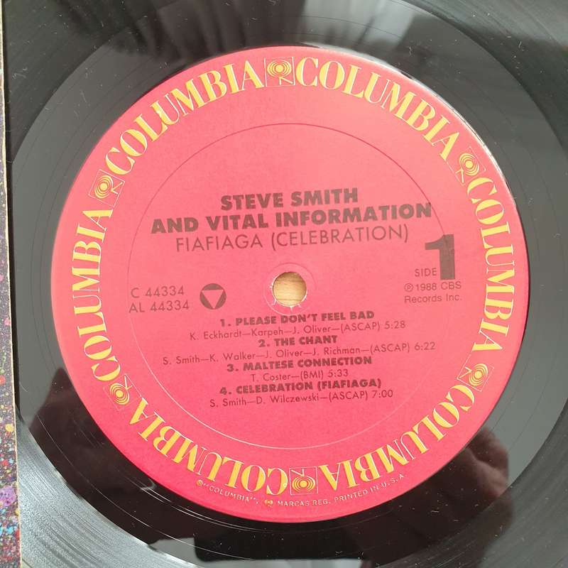 Steve Smith And Vital Information  Fiafiaga (Celebration) - Vinyl LP Record - Very-Good+ Quali...