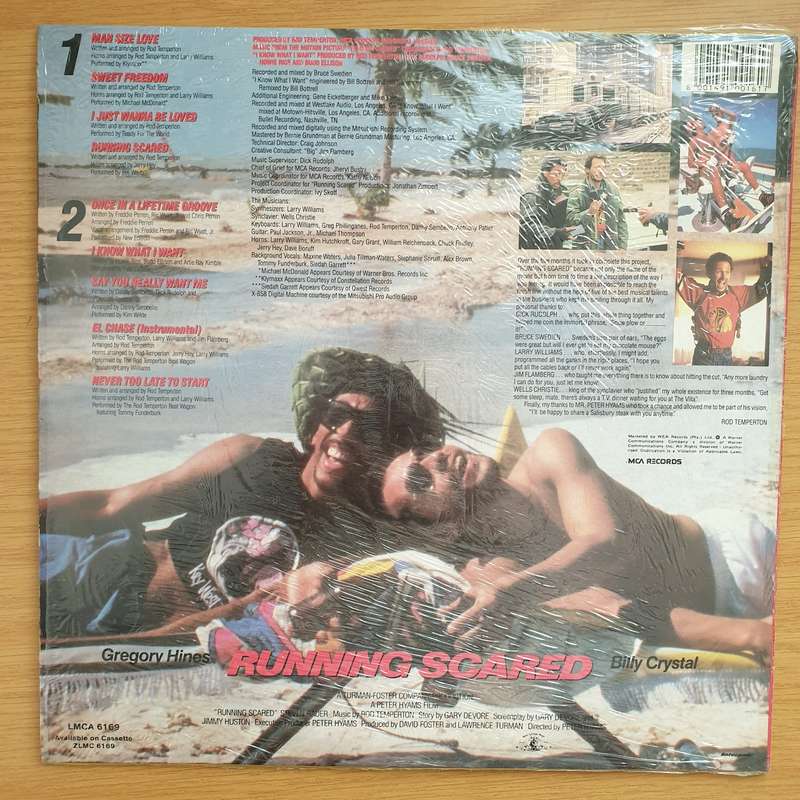 Running Scared - Vinyl LP Record - Very-Good+ Quality (VG+)