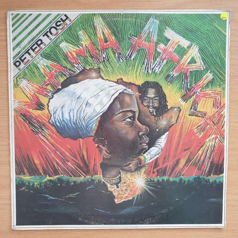 Peter Tosh  Mama Africa - Vinyl LP Record - Very-Good+ Quality (VG+)