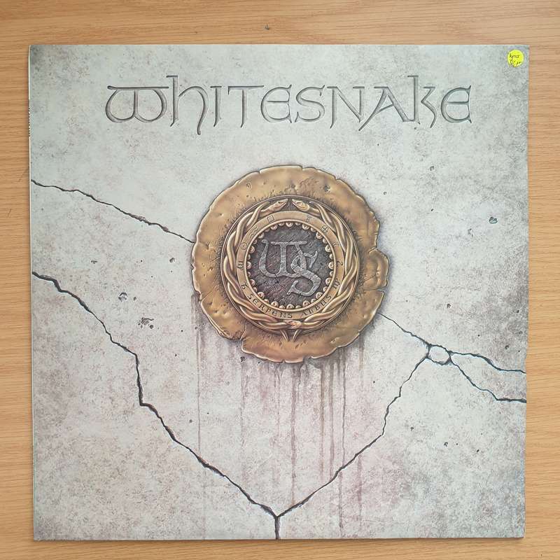Whitesnake  1987 with Lyrics Inner - Vinyl LP Record - Very-Good+ Quality (VG+)