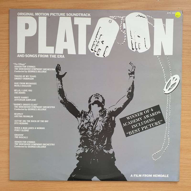 Platoon (Original Motion Picture Soundtrack And Songs From The Era) - Vinyl LP Record - Very-Good...