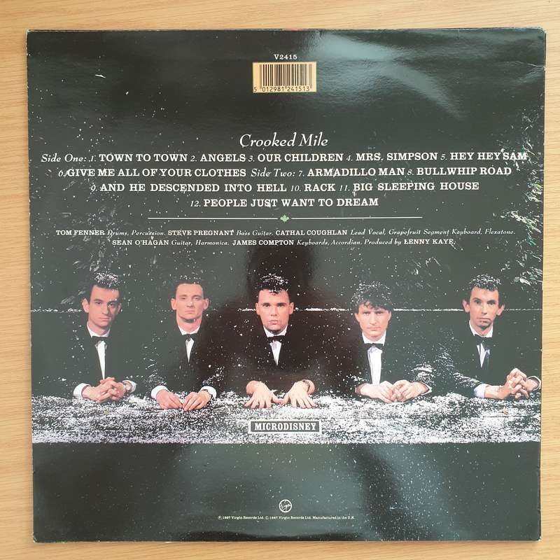 Microdisney  Crooked Mile - Vinyl LP Record - Very-Good+ Quality (VG+)
