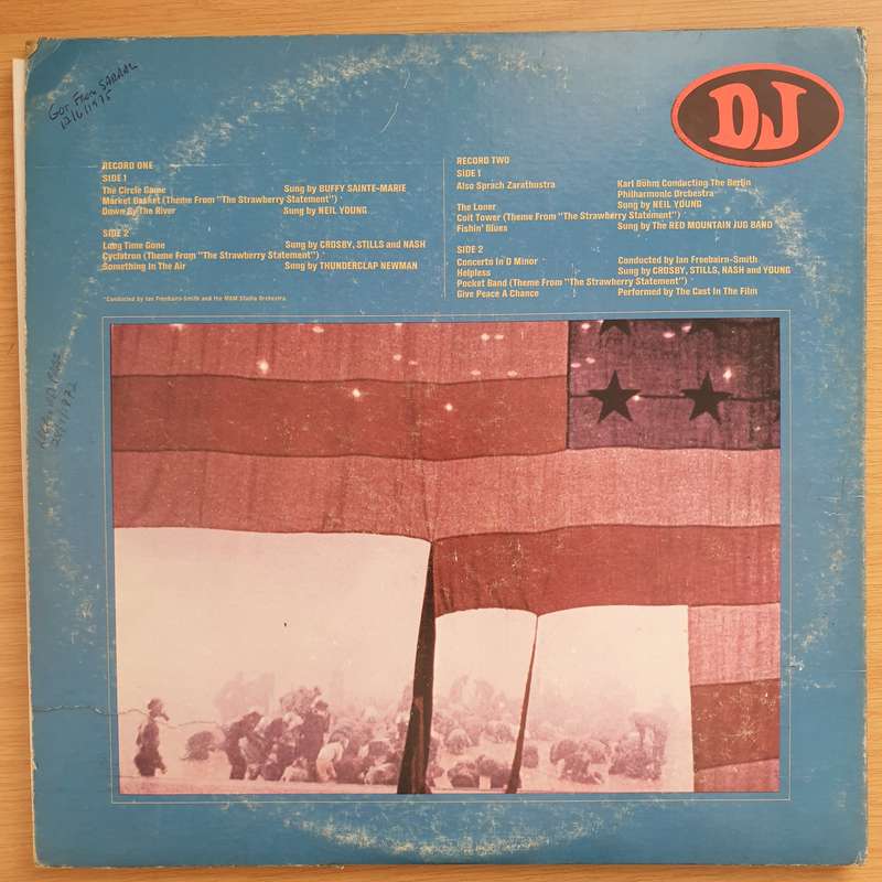 The Strawberry Statement - Promo Album - Double Vinyl LP Record - Very-Good+ Quality (VG+)