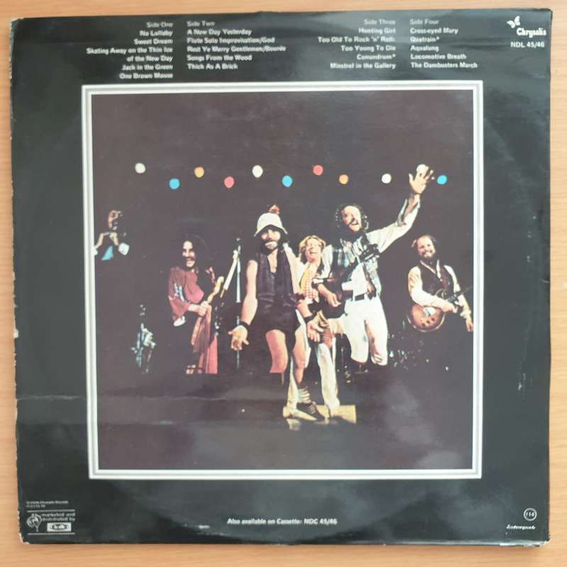 Jethro Tull  Live - Bursting Out - Vinyl LP Record - Very-Good+ Quality (VG+)