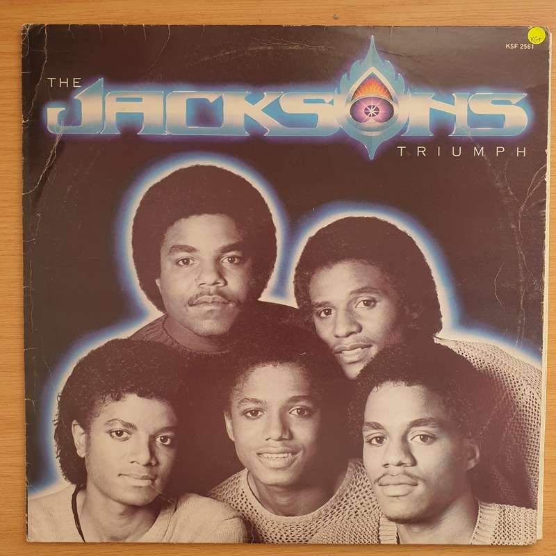 The Jacksons  Triumph - Vinyl LP Record - Very-Good+ Quality (VG+)