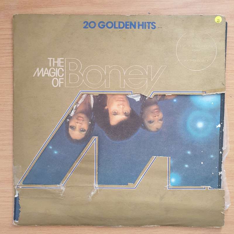 Boney M - The Magic of Boney M - 20 Golden Hits - Vinyl LP Record - Very-Good- Quality (VG-)