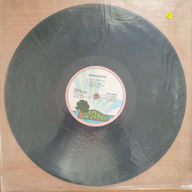Nick Drake  Bryter Layter (No Cover) - Vinyl LP Record - Very-Good Quality (VG) (verry)