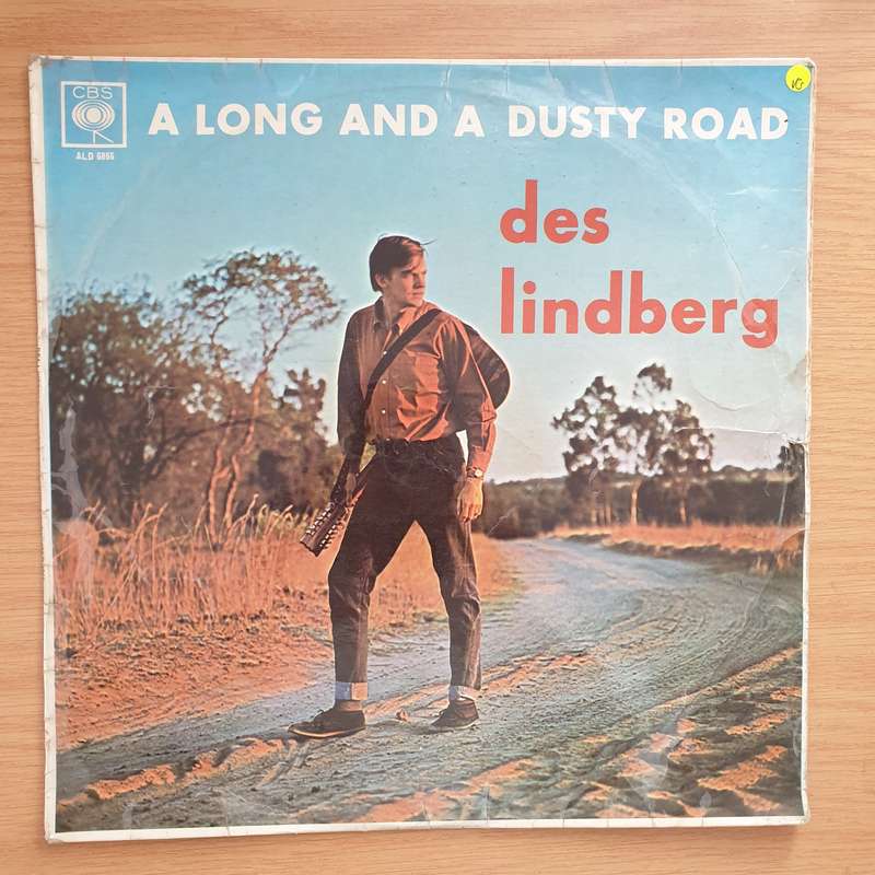 Des Lindberg  A Long And A Dusty Road - Vinyl LP Record - Very-Good Quality (VG) (verry)
