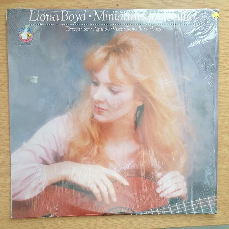 Liona Boyd - Miniatures for Guitar - Vinyl LP Record - Very-Good+ Quality (VG+)