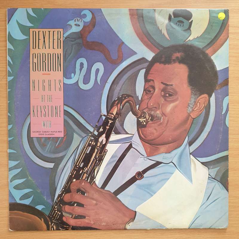 Dexter Gordon  Nights At The Keystone  Vinyl LP Record - Very-Good+ Quality (VG+) (verygood...