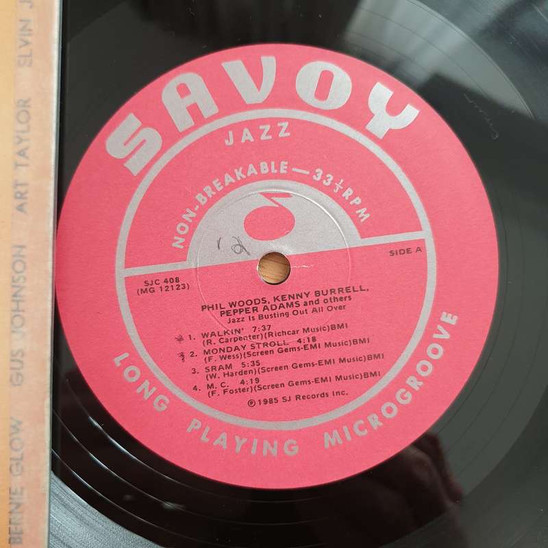 Jazz Is Busting Out All Over  Vinyl LP Record - Very-Good+ Quality (VG+) (verygoodplus)