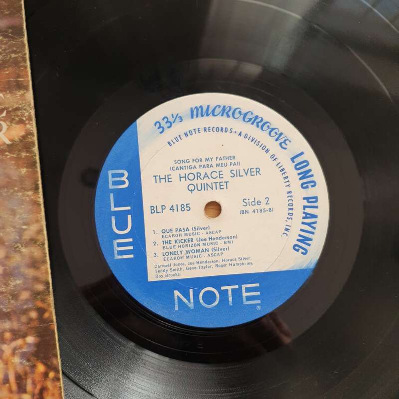The Horace Silver Quintet  Song For My Father (Cantiga Para Meu Pai) - Vinyl LP Record - Very-...