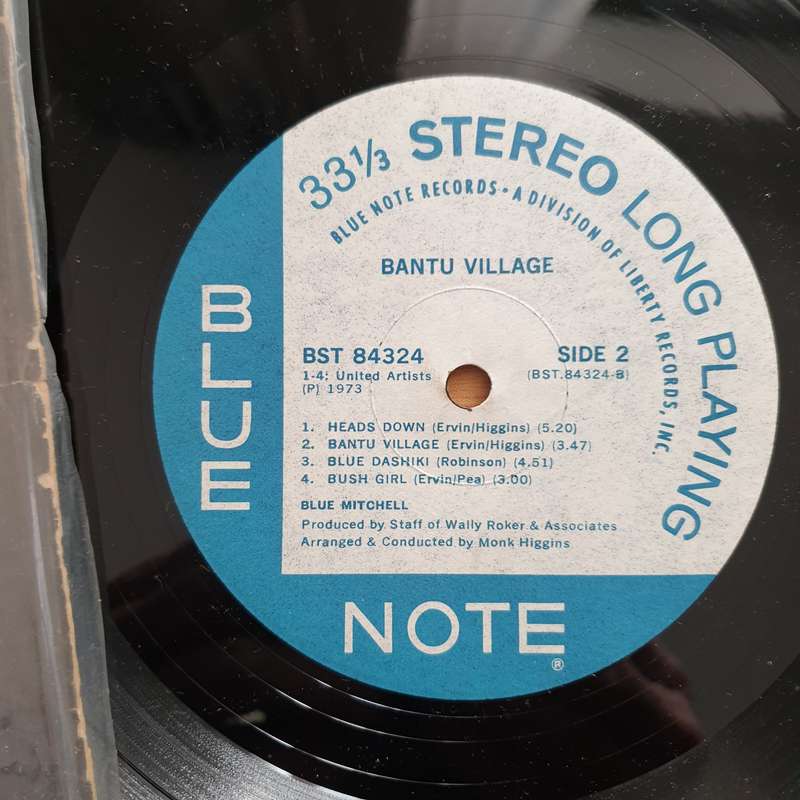Blue Mitchell  Bantu Village - Vinyl LP Record - Very-Good+ Quality (VG+) (verygoodplus)