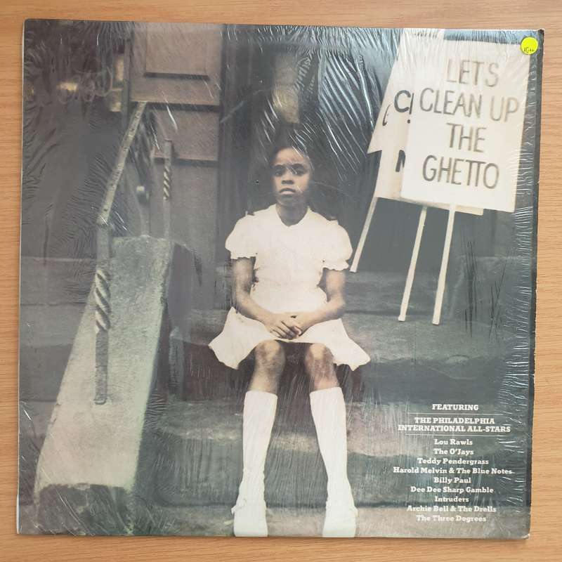 The Philadelphia International All-Stars  Let's Clean Up The Ghetto - Vinyl LP Record - Very-G...