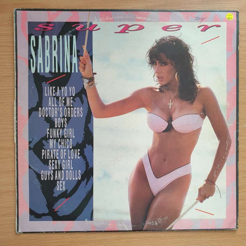 Sabrina  Super Sabrina - Vinyl LP Record - Very-Good+ Quality (VG+)