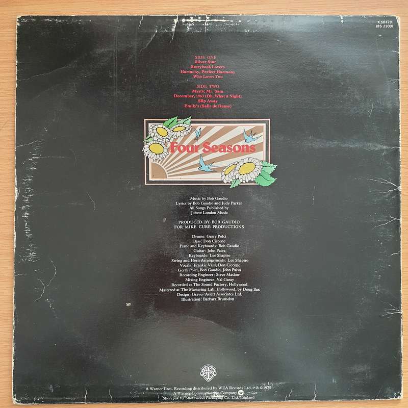 The Four Seasons  Who Loves You (UK) - Vinyl LP Record  (VG)