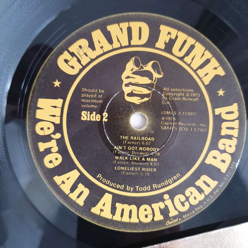 Grand Funk  We're An American Band - Vinyl LP Record - Very-Good Quality (VG) (verry)