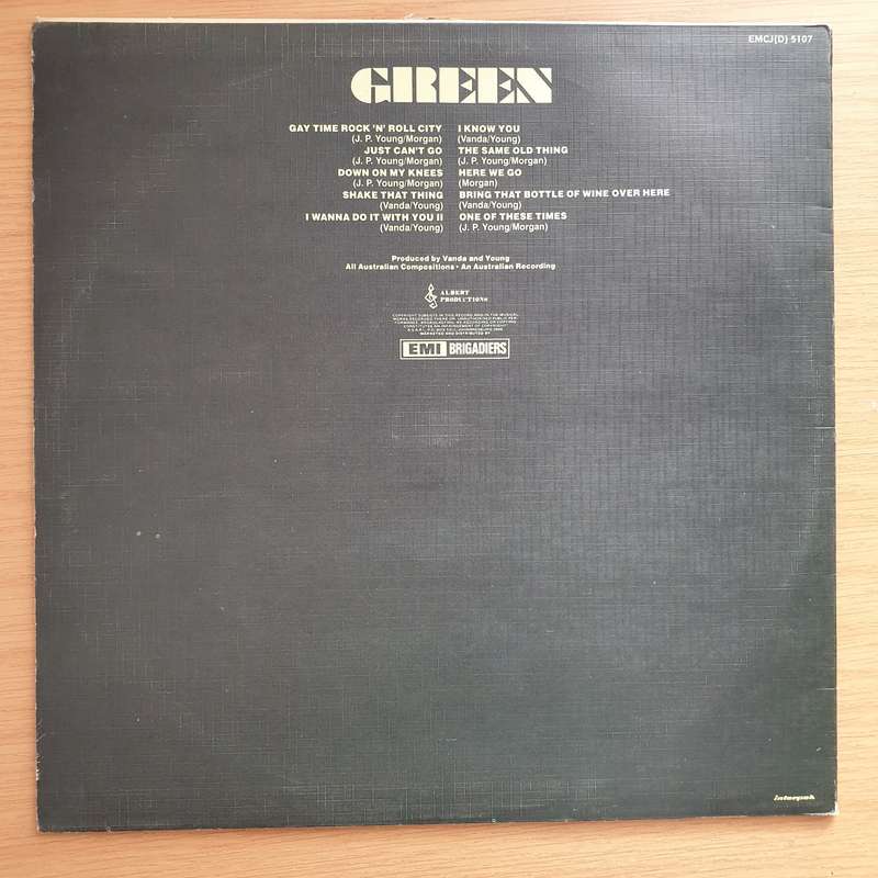 John Paul Young  Green - Vinyl LP Record - Very-Good Quality (VG) (verry)