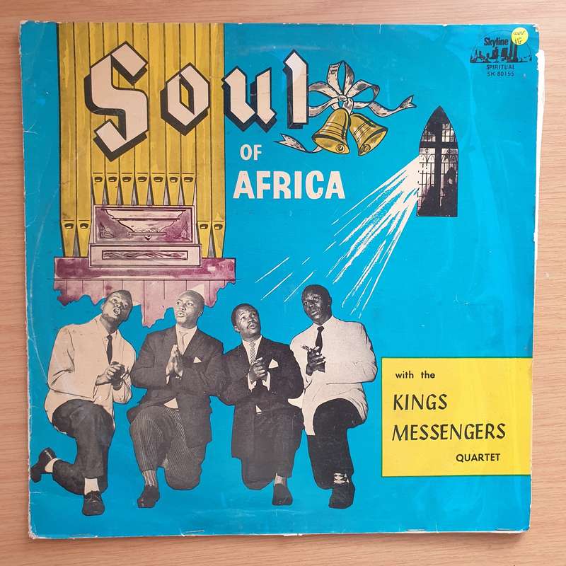 The Kings Messengers Quartet  Soul of Africa- Vinyl LP Record - Very-Good Quality (VG) (verry)