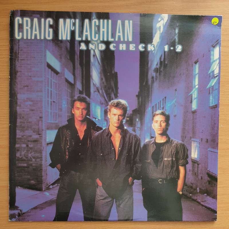 Craig McLachlan & Check 1-2  Craig McLachlan & Check 1-2  Vinyl LP Record - Very-Good+ Qual...
