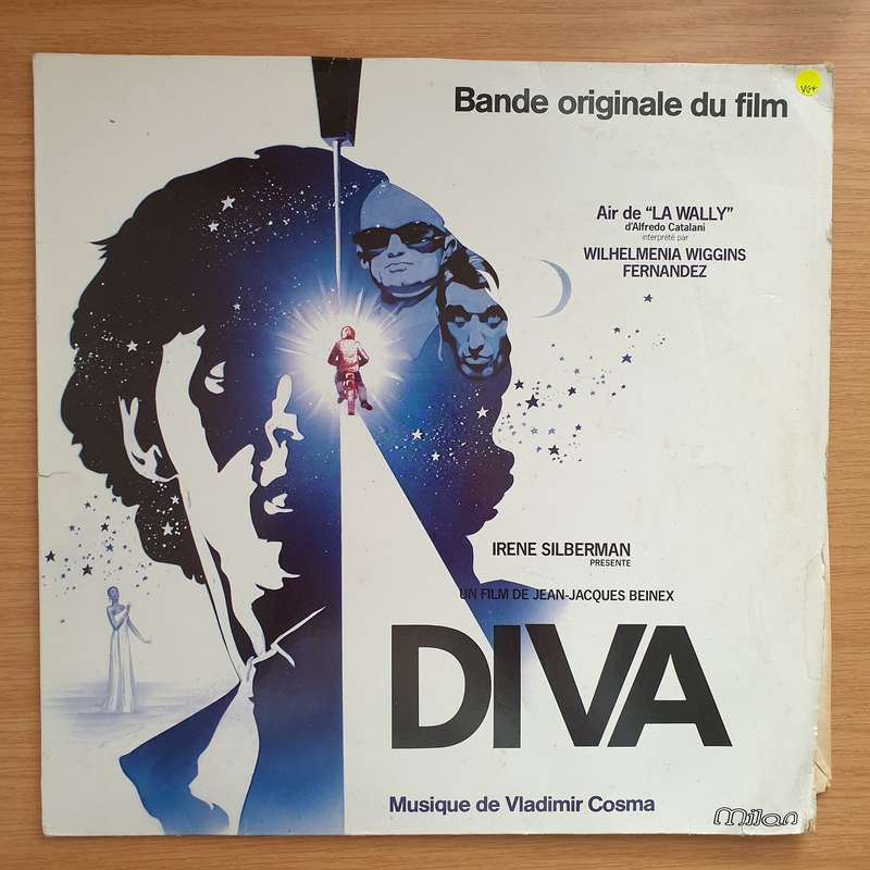 Vladimir Cosma  Diva (Bande Originale Du Film)  Vinyl LP Record - Very-Good+ Quality (VG+) ...