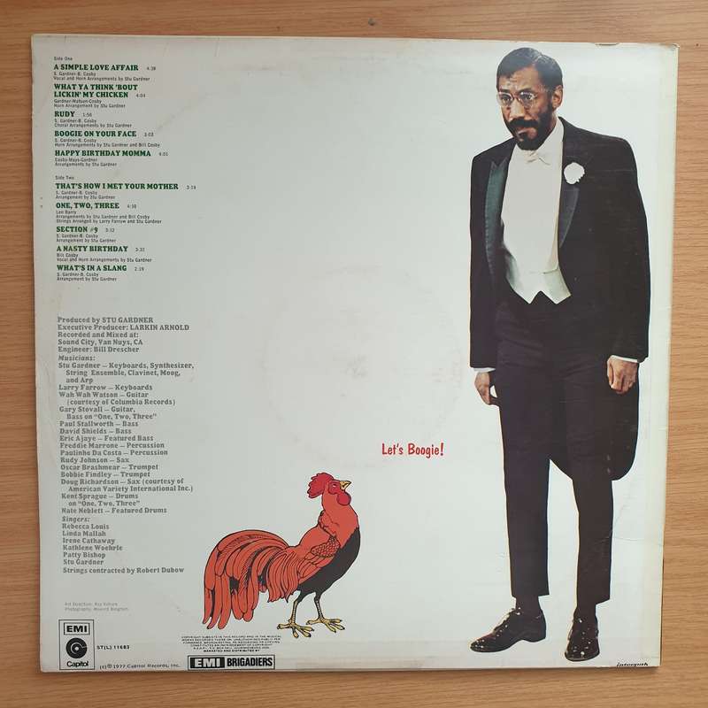 Bill Cosby - Disco Bill  Vinyl LP Record - Very-Good+ Quality (VG+) (verygoodplus)