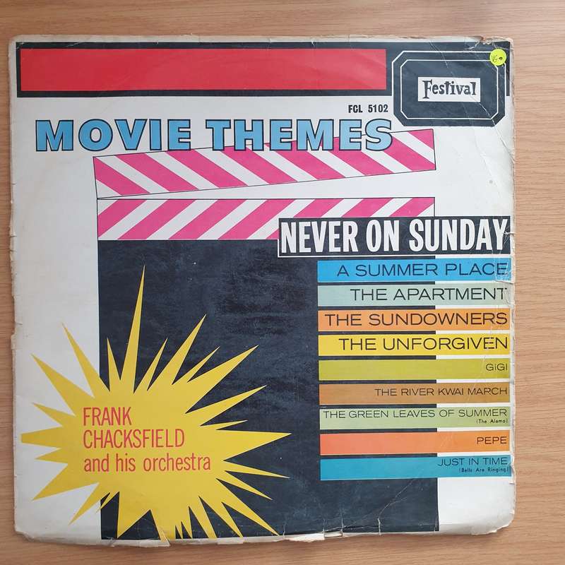 Frank Chacksfield & His Orchestra  Movie Themes - Vinyl LP Record - Very-Good Quality (VG) ...