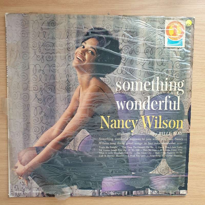 Nancy Wilson  Something Wonderful  Vinyl LP Record - Very-Good+ Quality (VG+) (verygoodplus)