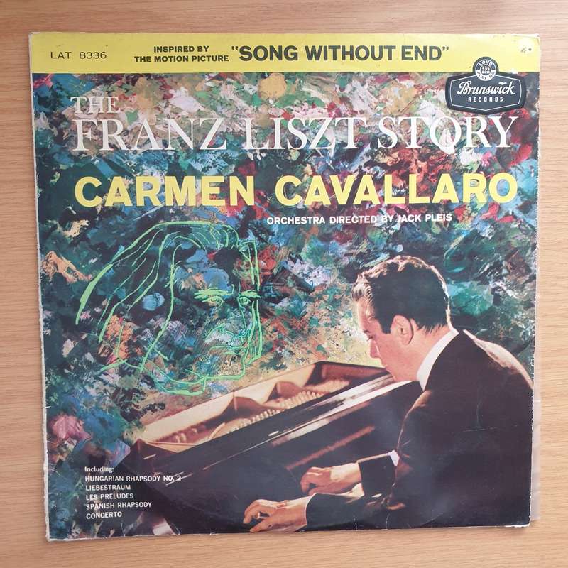 Carmen Cavallaro - Jack Pleis  The Franz Liszt Story - Vinyl LP Record - Very-Good Quality ...