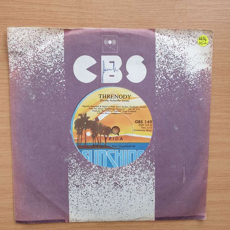 Frida  I Know There's Something Going On - Vinyl 7" Record - Very-Good+ Quality (VG+) (verygoo...