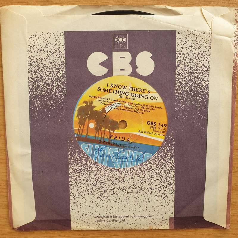 Frida  I Know There's Something Going On - Vinyl 7" Record - Very-Good+ Quality (VG+) (verygoo...