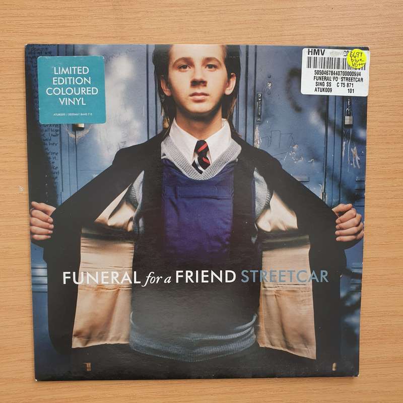 Funeral For A Friend  Streetcar - Vinyl 7" Record - Very-Good+ Quality (VG+) (verygoodplus7)