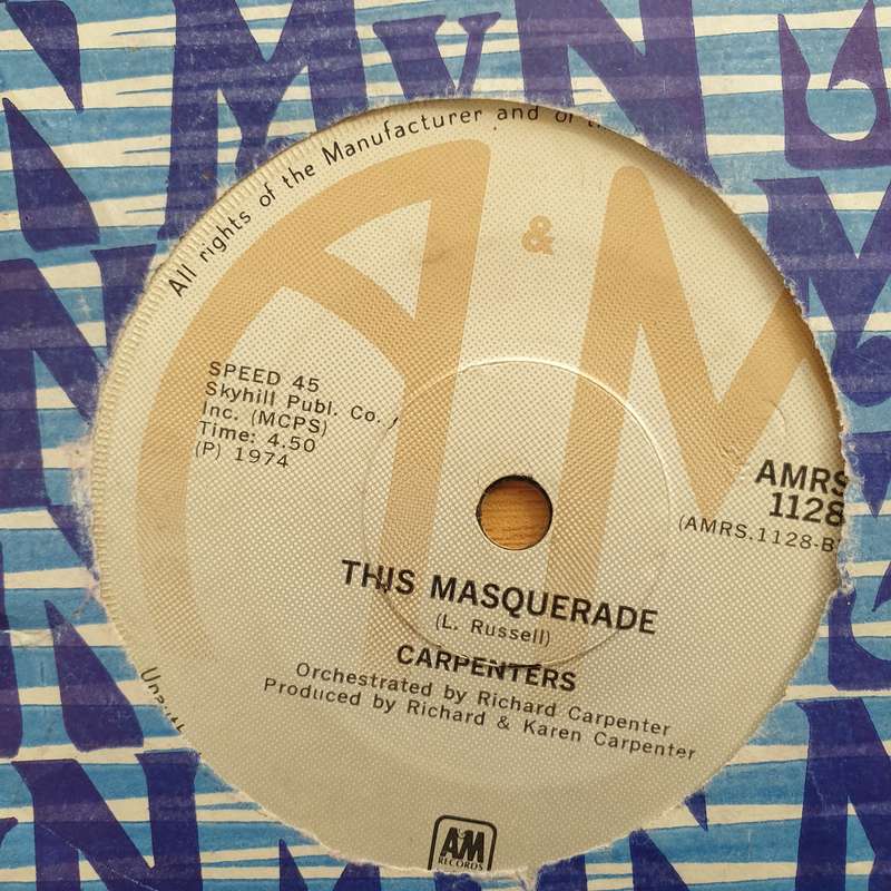 Carpenters  Please Mr. Postman - Vinyl 7" Record - Good+ Quality (G+) (gplus7)