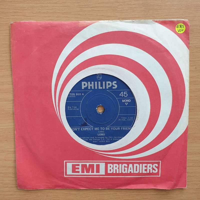 Lobo  A Simple Man - Vinyl 7" Record - Very-Good+ Quality (VG+) (verygoodplus7)
