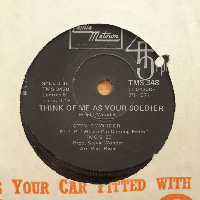 Stevie Wonder  If You Really Love Me - Vinyl 7" Record - Very-Good+ Quality (VG+) (verygoodplus7)