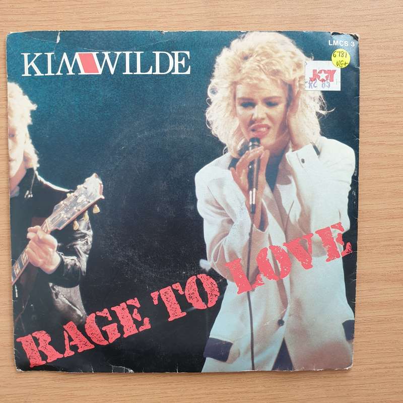 Kim Wilde  Rage To Love - Vinyl 7" Record - Very-Good+ Quality (VG+) (verygoodplus7) (D)