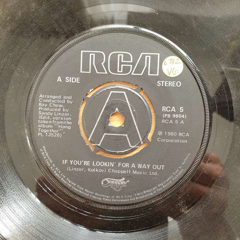 Odyssey  If You're Lookin' For A Way Out - Vinyl 7" Record - Very-Good Quality (VG)  (verry7)