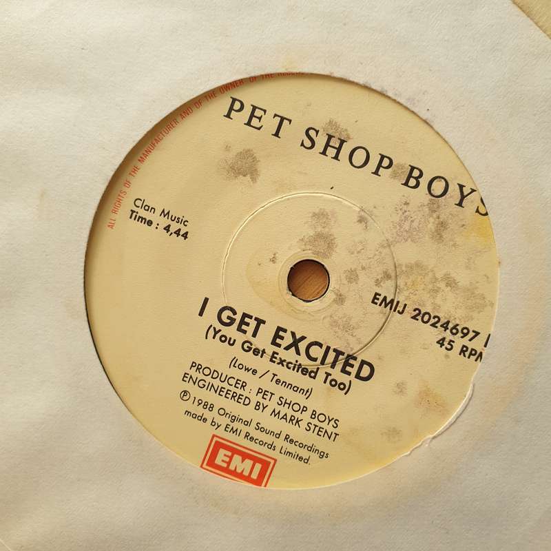 Pet Shop Boys  Heart - Vinyl 7" Record - Very-Good+ Quality (VG+) (verygoodplus7)