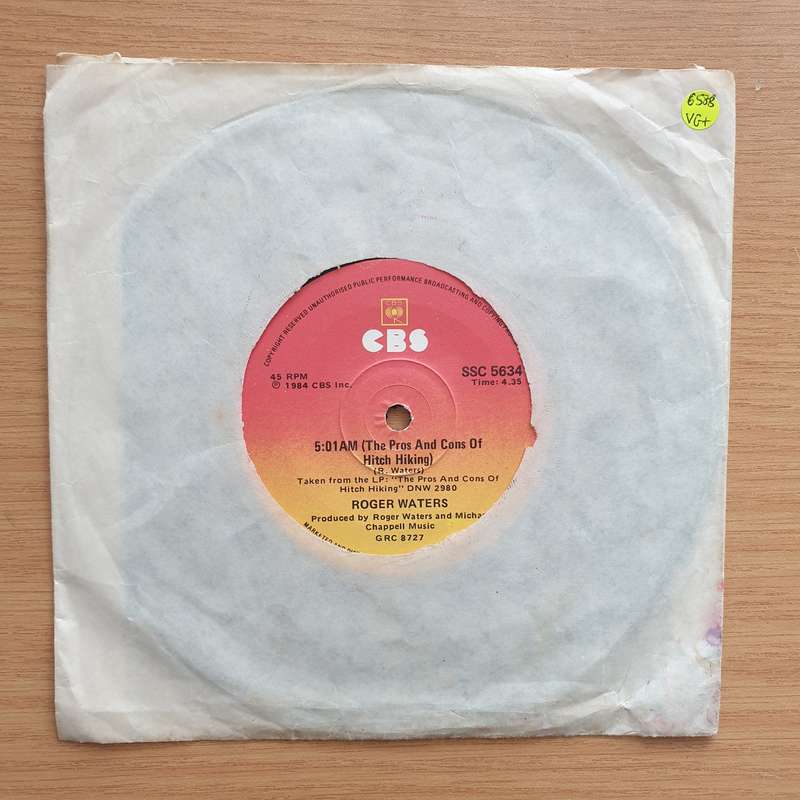 Roger Waters  5:01AM (The Pros And Cons Of Hitch Hiking) - Vinyl 7" Record - Very-Good+ Qualit...