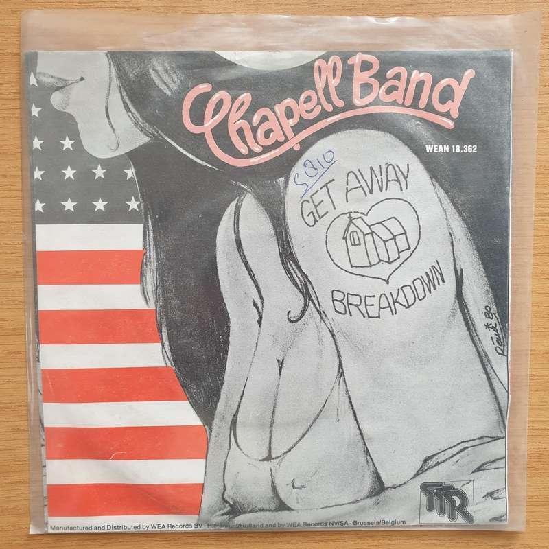 Chapell Band  Get Away / Breakdown - Vinyl 7" Record - Very-Good+ Quality (VG+) (verygoodplus7)