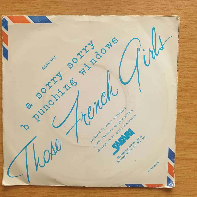 Those French Girls  Sorry Sorry - Vinyl 7" Record - Very-Good+ Quality (VG+) (verygoodplus7)