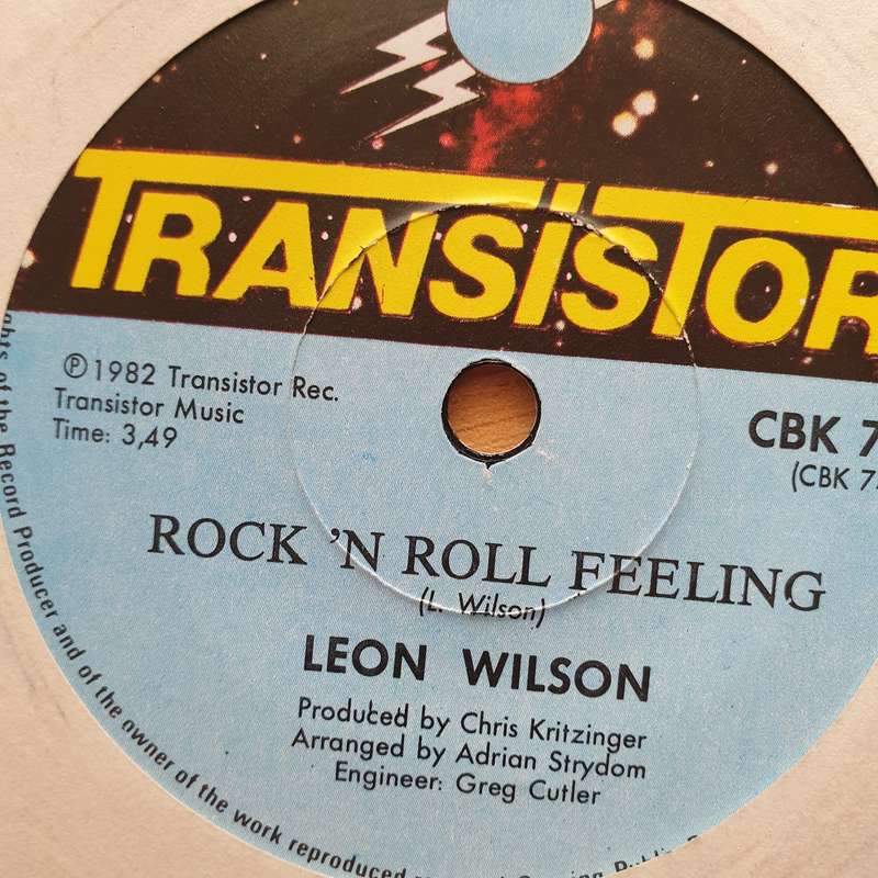 Leon Wilson  Freedom Of The Music - Vinyl 7" Record - Very-Good+ Quality (VG+) (verygoodplus7)