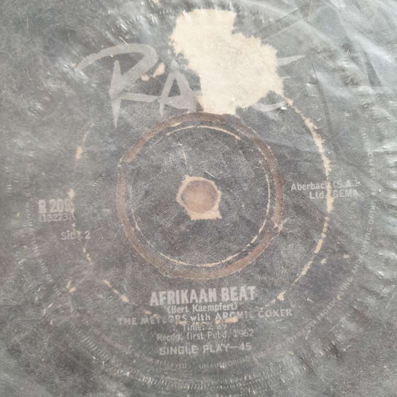 The Meteors With Archie Coker  Meadowlands - Vinyl 7" Record  - Good Quality (G) (goood7)
