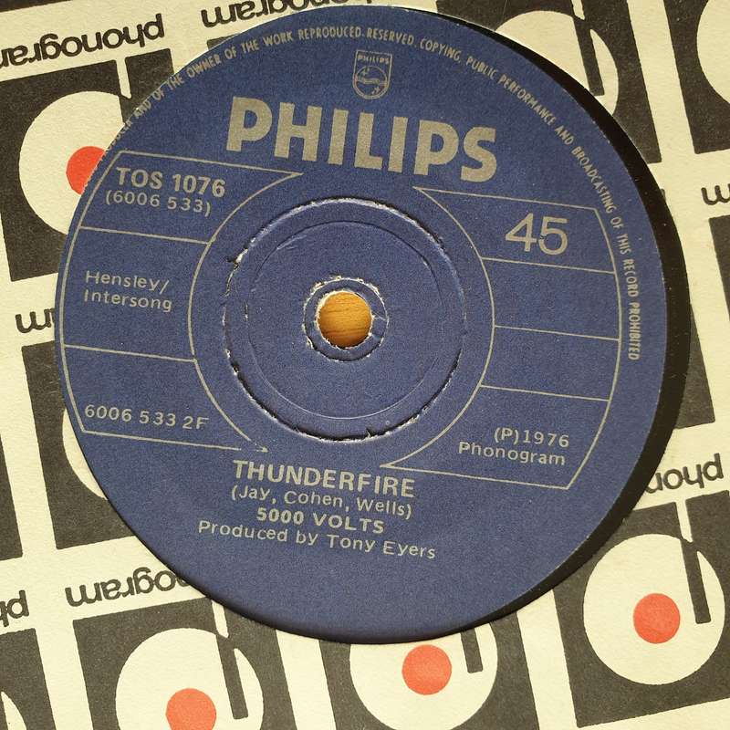 5000 Volts  Doctor Kiss-Kiss - Vinyl 7" Record - Very-Good+ Quality (VG+) (verygoodplus7)