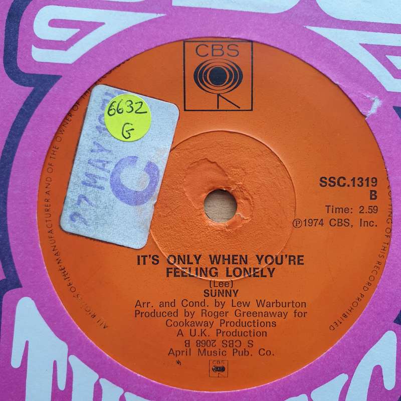 Sunny  Doctor's Orders - Vinyl 7" Record  - Good Quality (G) (goood7)